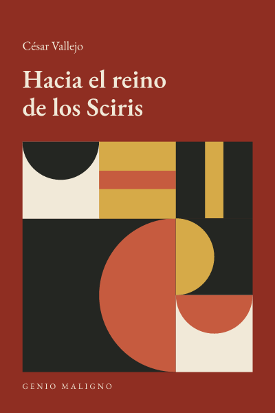 Portada de Hacia el reino de los Sciris, de César Vallejo
