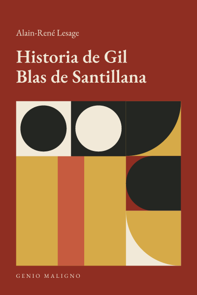 Portada de Historia de Gil Blas de Santillana, de Alain-René Lesage