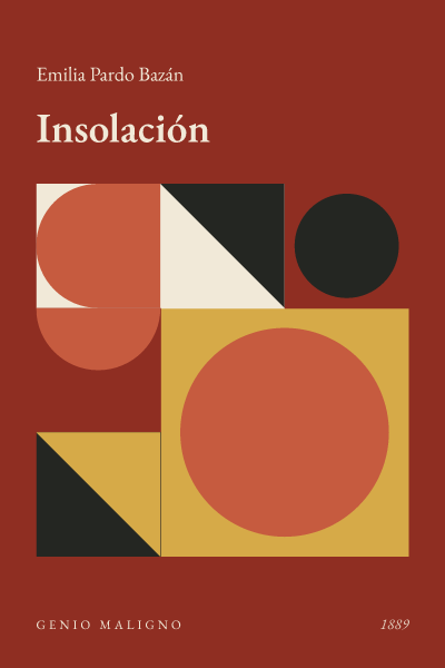Portada de Insolación, de Emilia Pardo Bazán