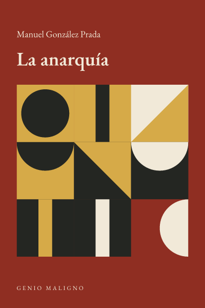 Portada de La anarquía, de Manuel González Prada