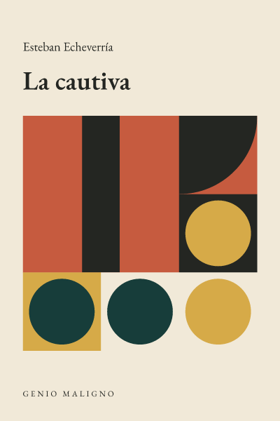 Portada de La cautiva, de Esteban Echeverría