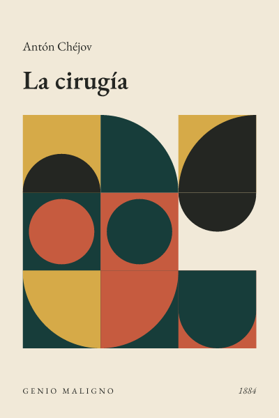 Portada de La cirugía, de Antón Chéjov