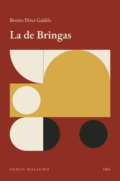Portada de La de Bringas, de Benito Pérez Galdós