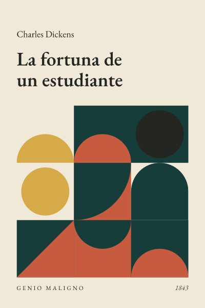 Portada de La fortuna de un estudiante, de Charles Dickens