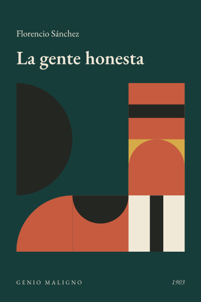 Portada de La gente honesta, de Florencio Sánchez