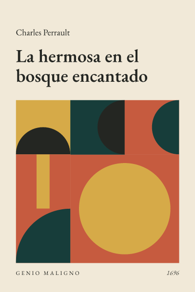 Portada de La hermosa en el bosque encantado, de Charles Perrault
