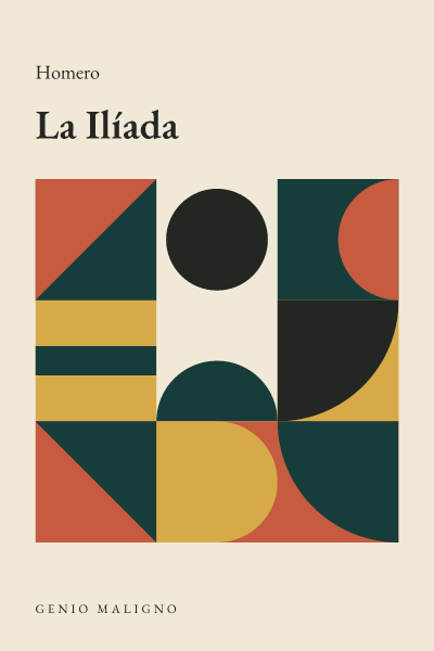 Portada de La Ilíada, de Homero