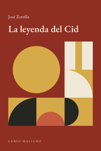 Portada de La leyenda del Cid, de José Zorrilla