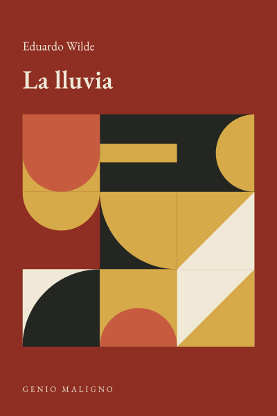 Portada de La lluvia, de Eduardo Wilde