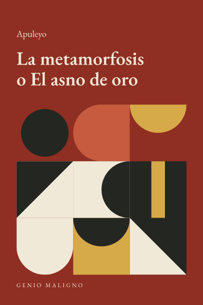 Portada de La metamorfosis o El asno de oro, de Apuleyo
