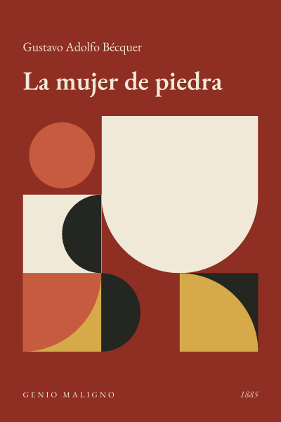 Portada de La mujer de piedra, de Gustavo Adolfo Bécquer