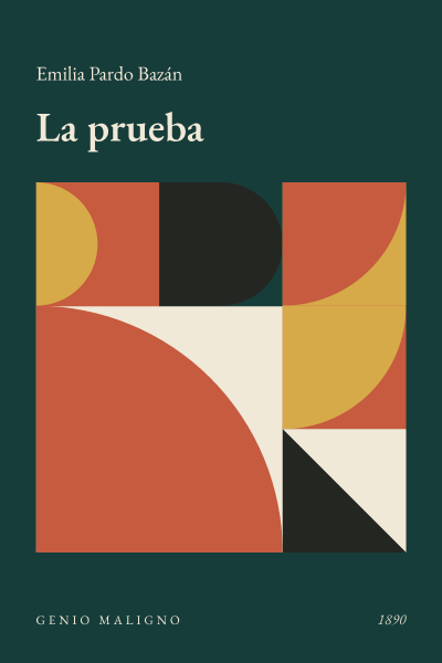 Portada de La prueba, de Emilia Pardo Bazán