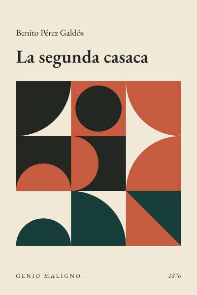 Portada de La segunda casaca, de Benito Pérez Galdós