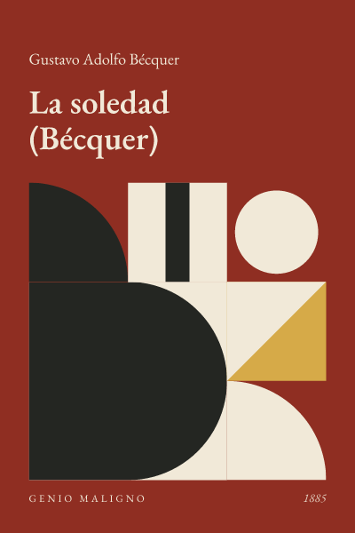 Portada de La soledad (Bécquer), de Gustavo Adolfo Bécquer