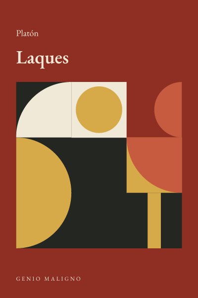 Portada de Laques, de Platón