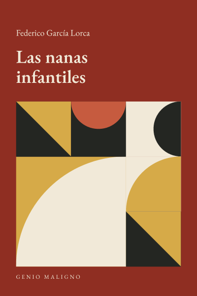 Portada de Las nanas infantiles, de Federico García Lorca