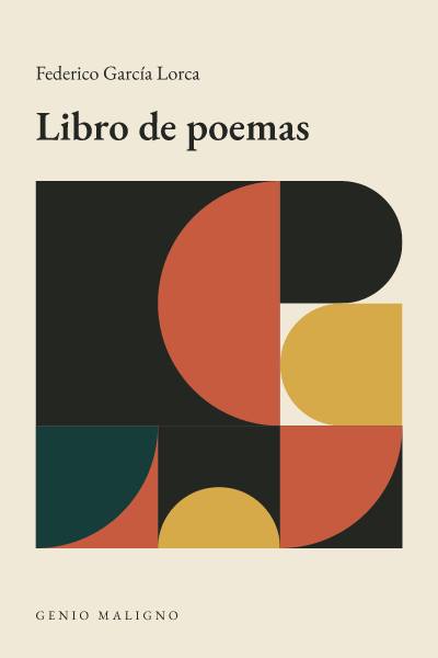Portada de Libro de poemas, de Federico García Lorca