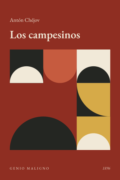 Portada de Los campesinos, de Antón Chéjov