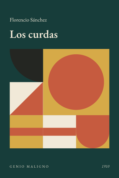 Portada de Los curdas, de Florencio Sánchez