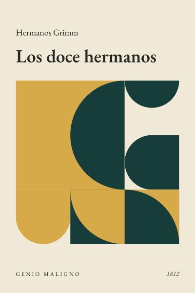 Portada de Los doce hermanos, de Hermanos Grimm