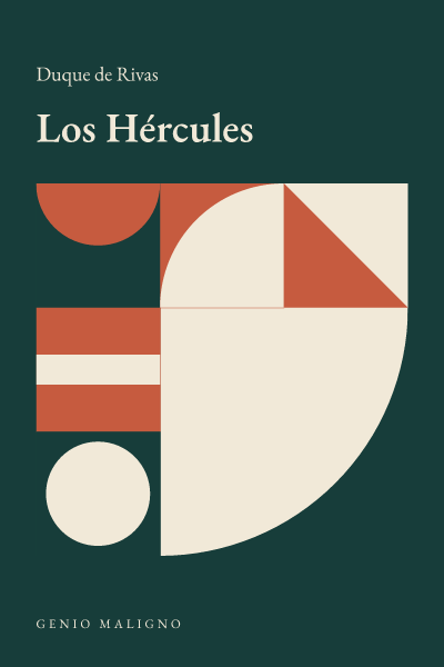 Portada de Los Hércules, de Duque de Rivas