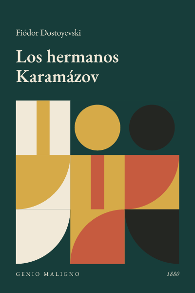 Portada de Los hermanos Karamázov, de Fiódor Dostoyevski