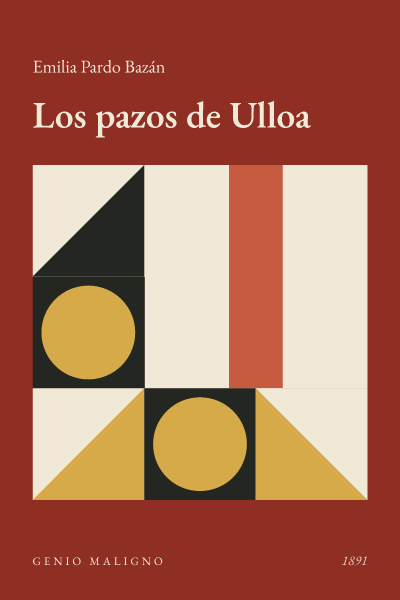 Portada de Los pazos de Ulloa, de Emilia Pardo Bazán