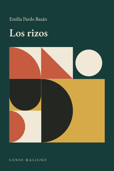 Portada de Los rizos, de Emilia Pardo Bazán