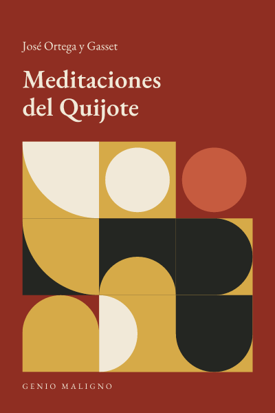 Portada de Meditaciones del Quijote, de José Ortega y Gasset