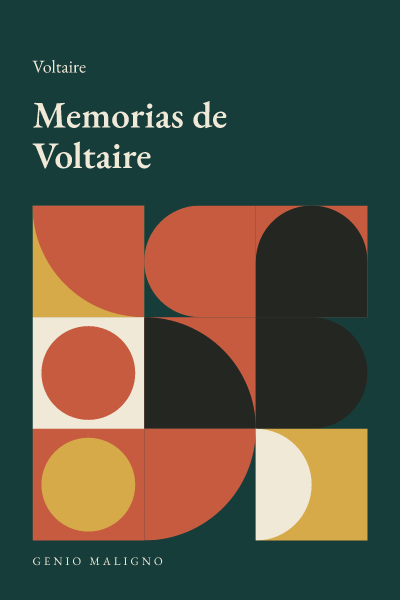 Portada de Memorias de Voltaire, de Voltaire