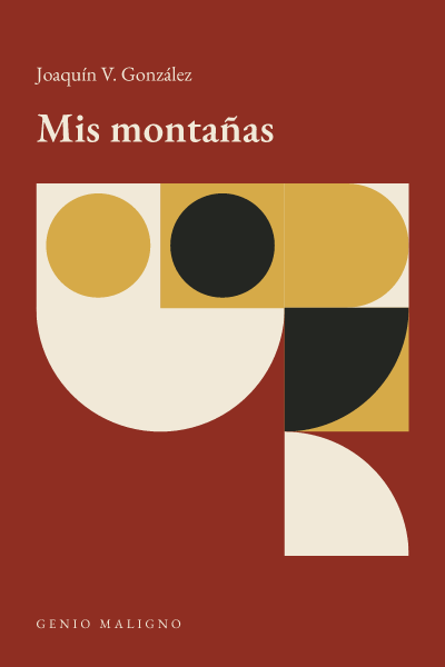 Portada de Mis montañas, de Joaquín V. González