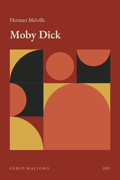 Portada de Moby Dick, de Herman Melville