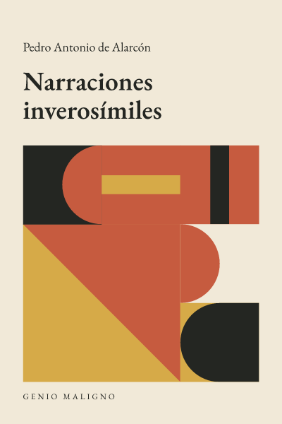 Portada de Narraciones inverosímiles, de Pedro Antonio de Alarcón