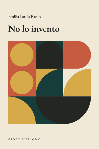 Portada de No lo invento, de Emilia Pardo Bazán
