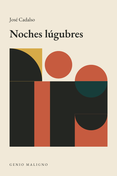 Portada de Noches lúgubres, de José Cadalso