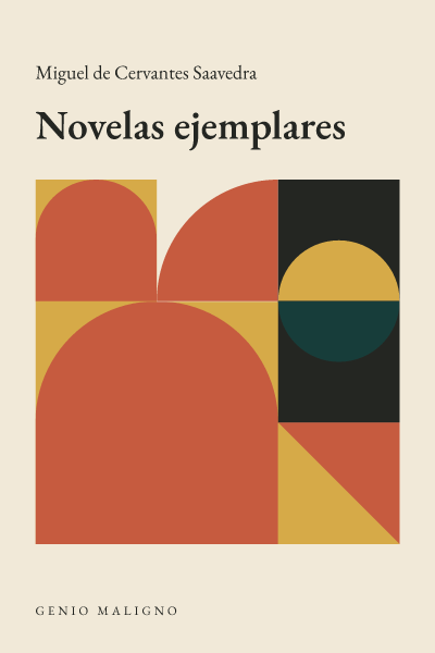 Portada de Novelas ejemplares, de Miguel de Cervantes Saavedra