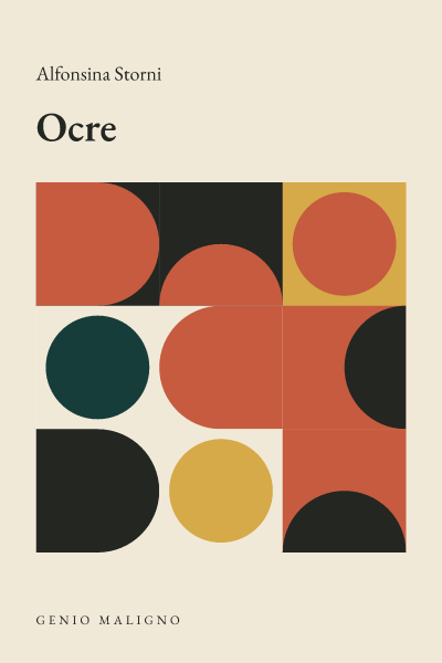 Portada de Ocre, de Alfonsina Storni