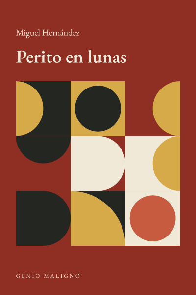 Portada de Perito en lunas, de Miguel Hernández
