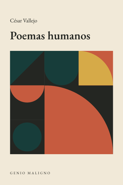 Portada de Poemas humanos, de César Vallejo