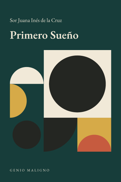 Portada de Primero Sueño, de Sor Juana Inés de la Cruz