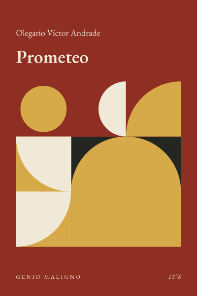 Portada de Prometeo, de Olegario Víctor Andrade