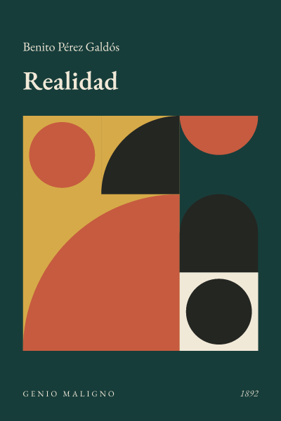 Portada de Realidad, de Benito Pérez Galdós