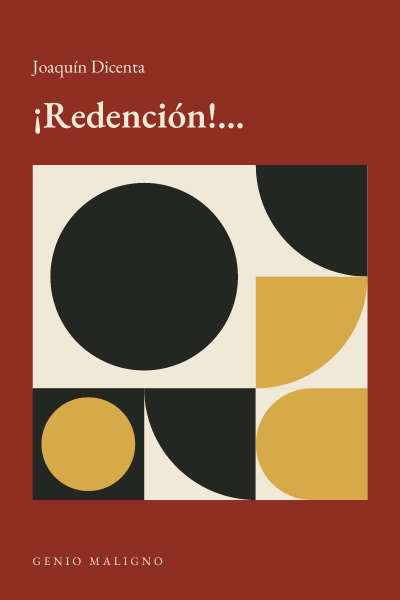 Portada de ¡Redención!..., de Joaquín Dicenta