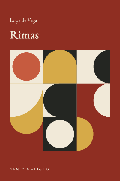 Portada de Rimas, de Lope de Vega