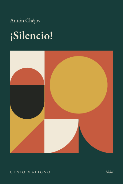 Portada de ¡Silencio!, de Antón Chéjov