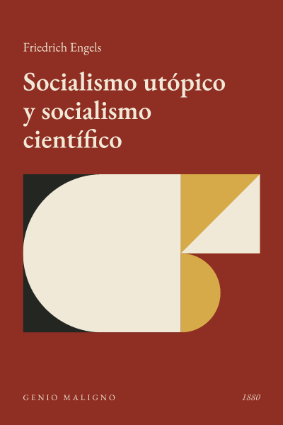 Portada de Socialismo utópico y socialismo científico, de Friedrich Engels