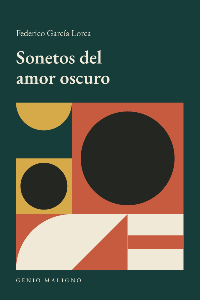 Portada de Sonetos del amor oscuro, de Federico García Lorca