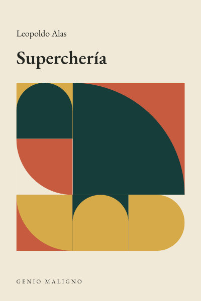 Portada de Superchería, de Leopoldo Alas