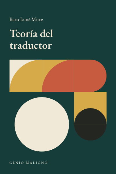 Portada de Teoría del traductor, de Bartolomé Mitre