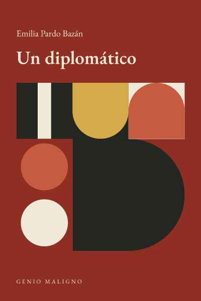 Portada de Un diplomático, de Emilia Pardo Bazán